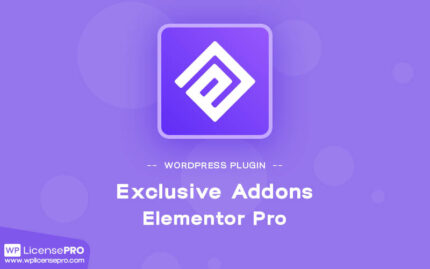 Exclusive Addons Elementor Pro WordPress Plugin
