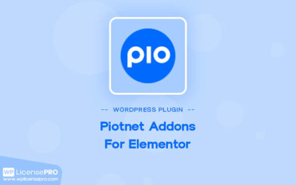 Piotnet Addons For Elementor PRO Lifetime License