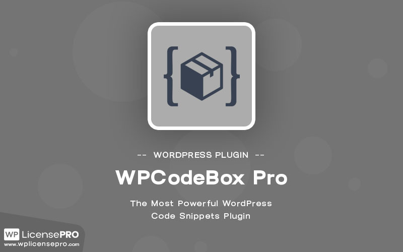 Wpcodebox Pro The Most Powerful Wordpress Code Snippets Plugin Wpcodebox Pro The Most Powerful Wordpress Code Snippets Plugin